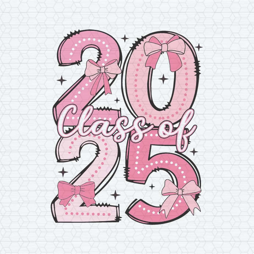 Retro Class Of 2025 Coquette Bow SVG.jpg