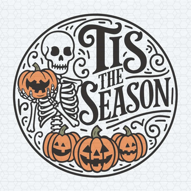 Tis the Season Halloween Design SVG.jpg