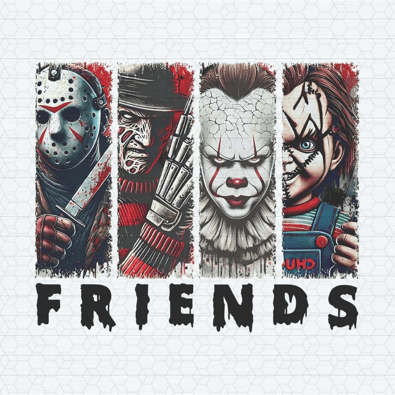 Killers Friends Horror Characters Scary Movie PNG.jpg