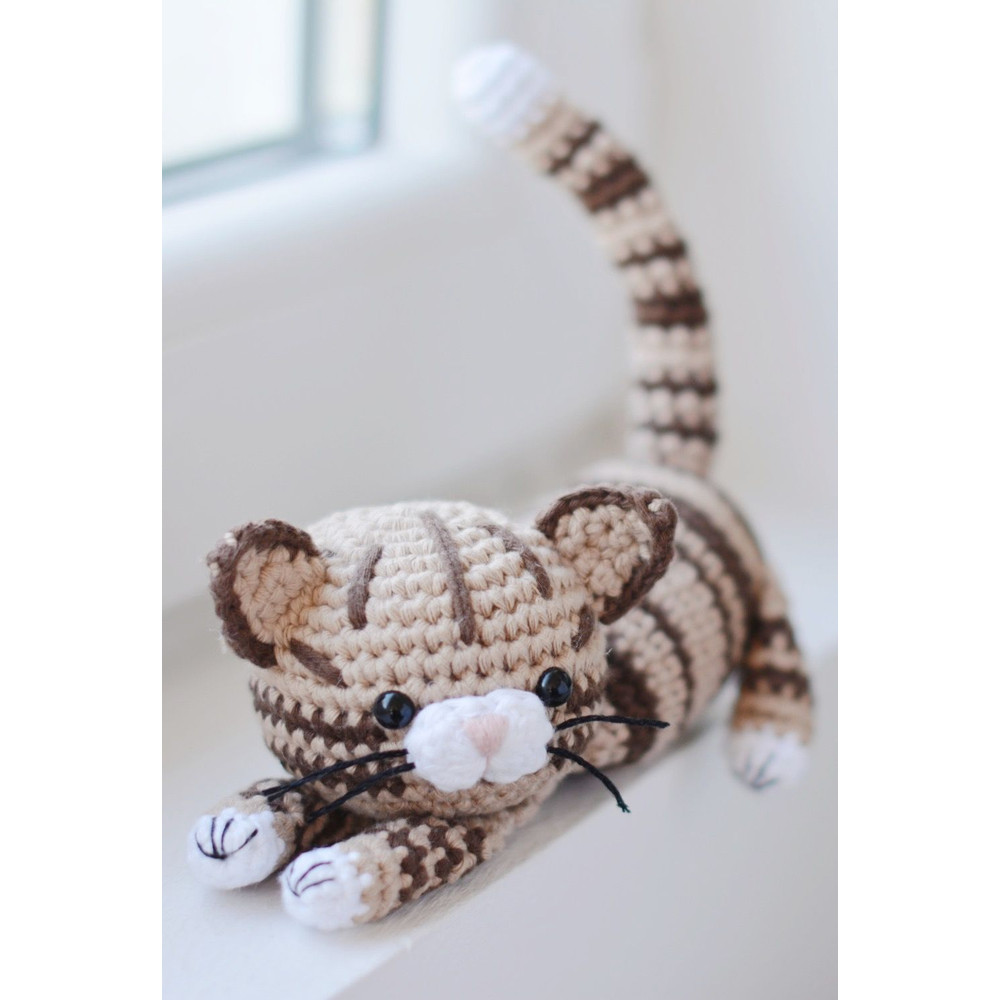 Tabby Kitten Crochet Pattern PDF 4