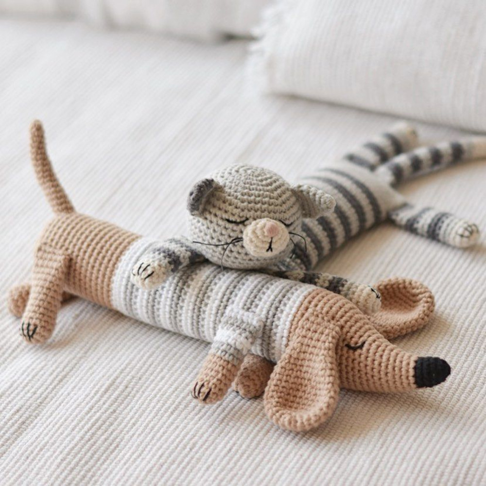 Hotdog The Dachshund Dog Crochet Pattern PDF 5