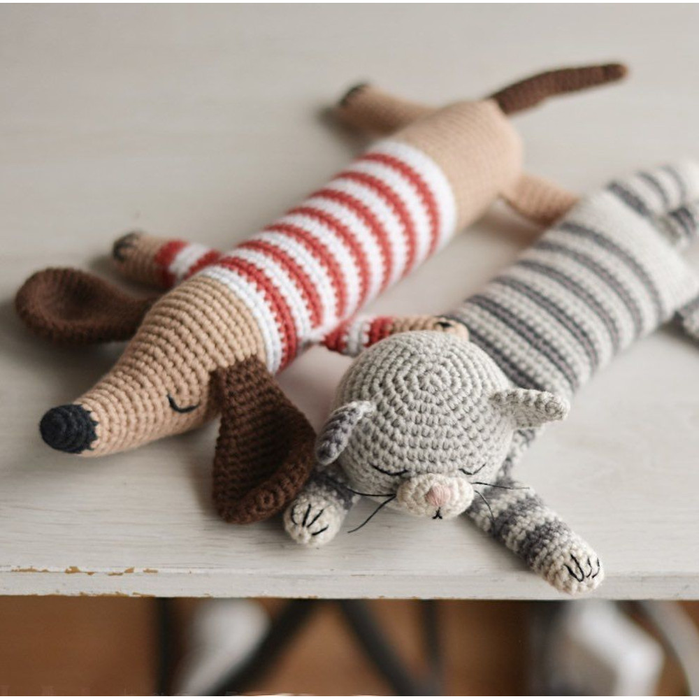 Hotdog The Dachshund Dog Crochet Pattern PDF 6