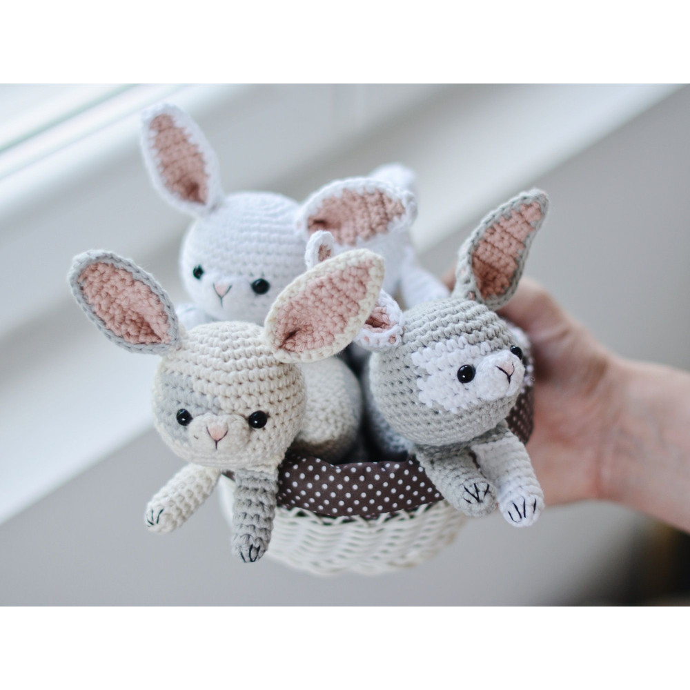 Easter Rabbit Amigurumi Crochet Pattern ENGLISH And ESPANOL PDF 1