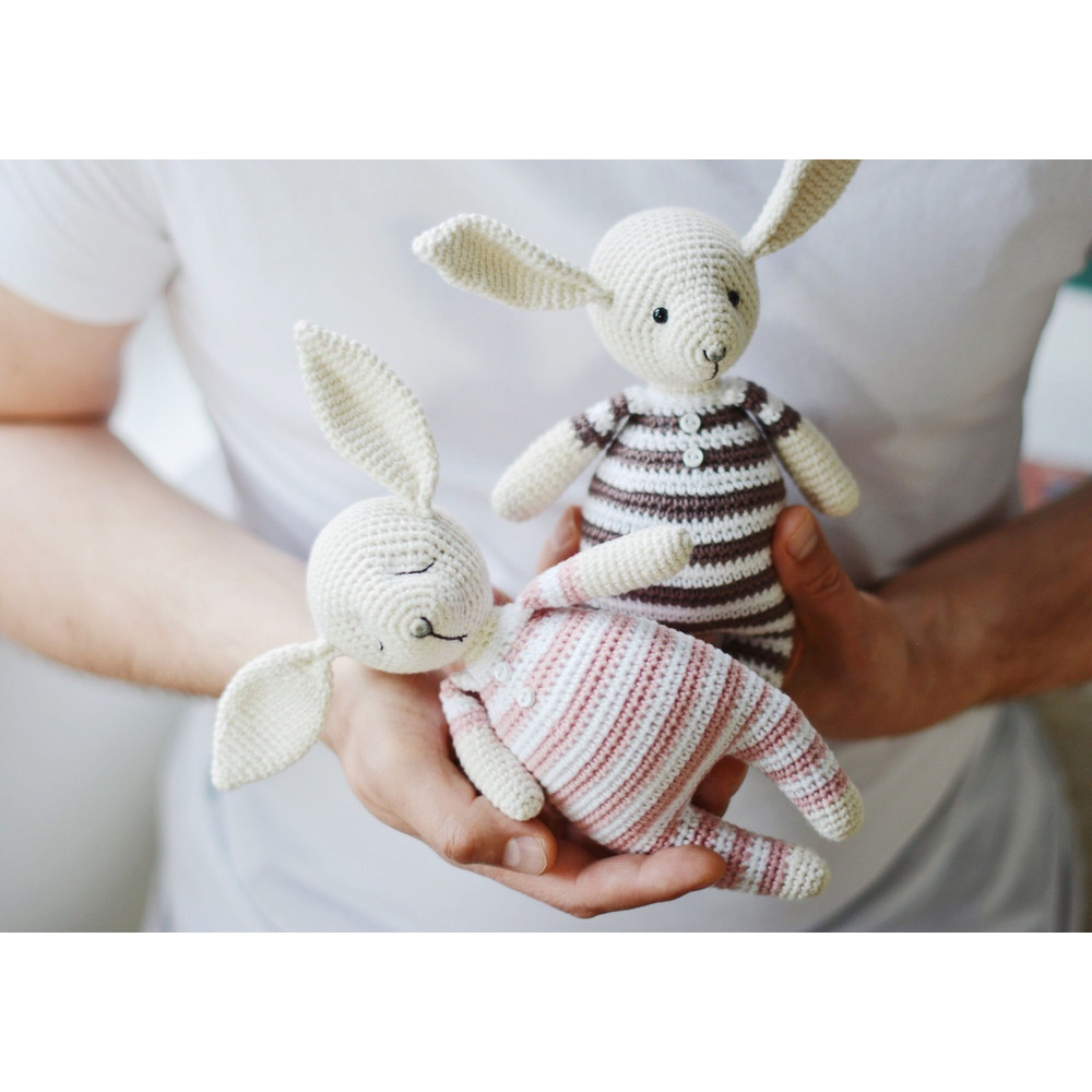 Crochet Rabbit Amigurumi Crochet Pattern ENGLISH And ESPANOL PDF 0