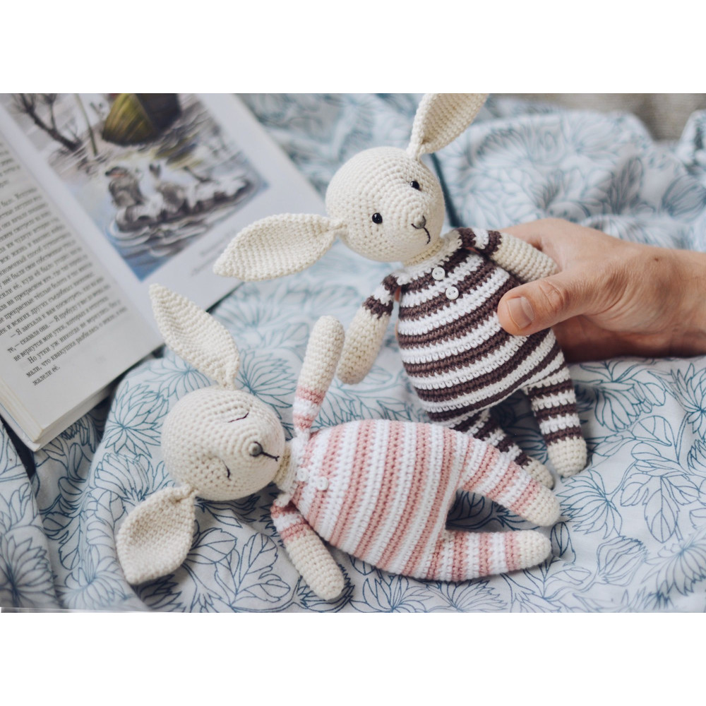 Crochet Rabbit Amigurumi Crochet Pattern ENGLISH And ESPANOL PDF 3
