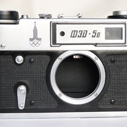 FED 5B 5V Olympic USSR 35 mm rangefinder camera body M39 mount