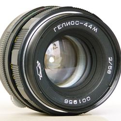 Helios-44m 2/58 lens for SLR camera M42 mount KMZ USSR Zenit 001956