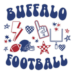 Vintage Buffalo Football Nfl Team SVG