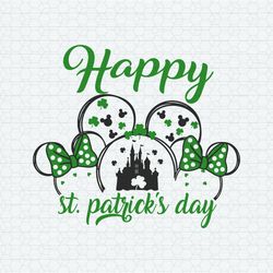Happy St Patrick's Day Mickey Patrick's Day SVG