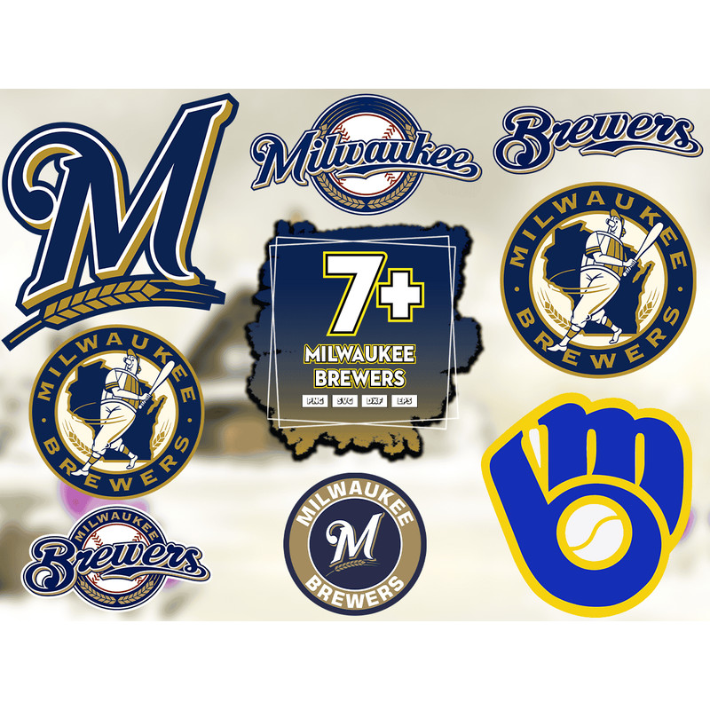 7 Files Milwaukee Brewers Svg Bundle, Brewers Logo Svg, Brewers Vector.png