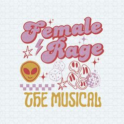 female rage the musical women empowerment svg