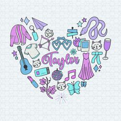 taylors version heart symbol svg