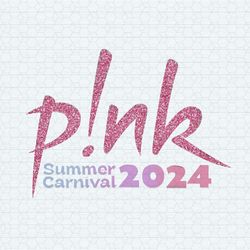 glitter pink summer carnival 2024 png