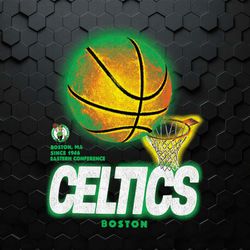 boston celtics vintage since 1946 eastern conference png