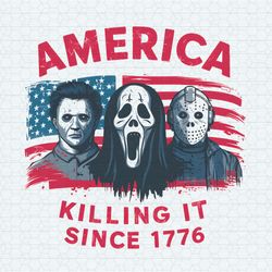 america killing it since 1776 usa flag png1