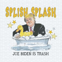 splish splash joe biden is trash donald edgy png