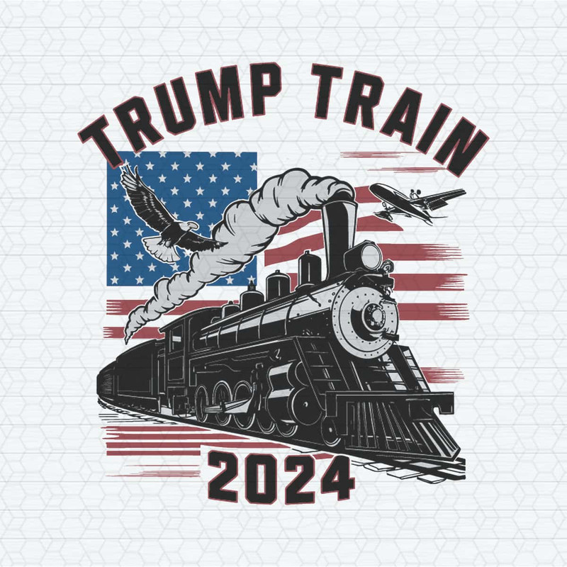 Retro Trump Train 2024 Election SVG.jpg