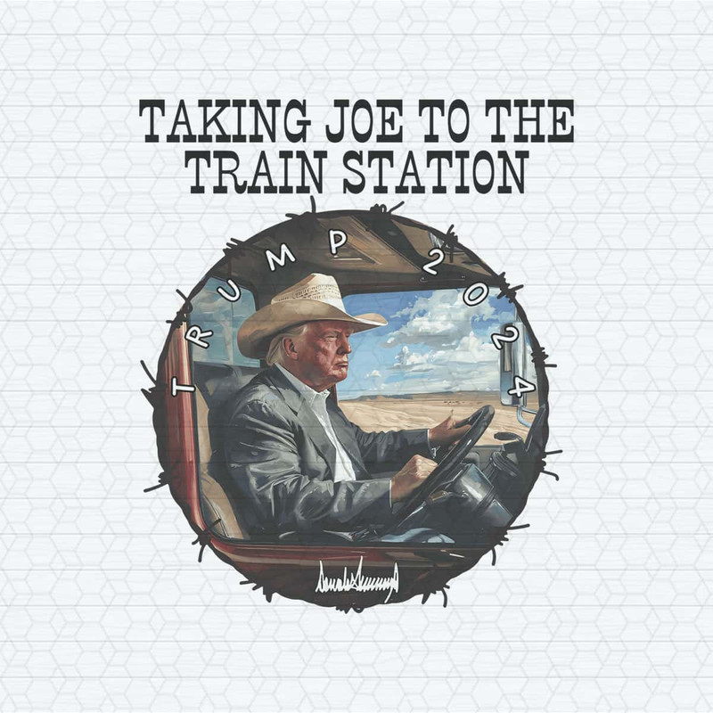 Taking Joe To The Train Station Donald Trump PNG.jpg
