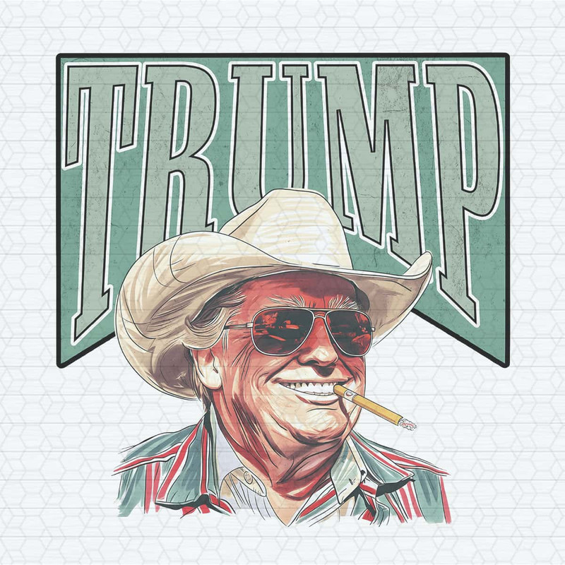 Trump Cowboy Western Make America Great PNG.jpg