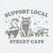 Vintage Support Local Street Cats Raccoon SVG.jpg