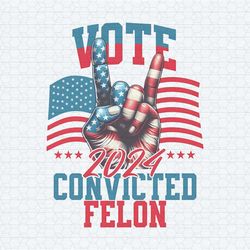 vote convicted felon 2024 america election png