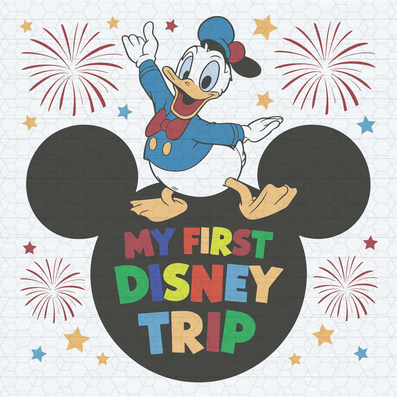 Donald Duck My First Disney Trip SVG.jpg