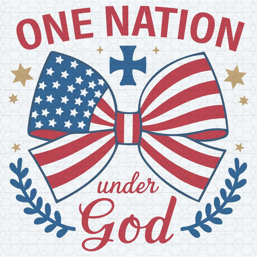 One Nation Under God Patriotic Bow Tie SVG.jpg