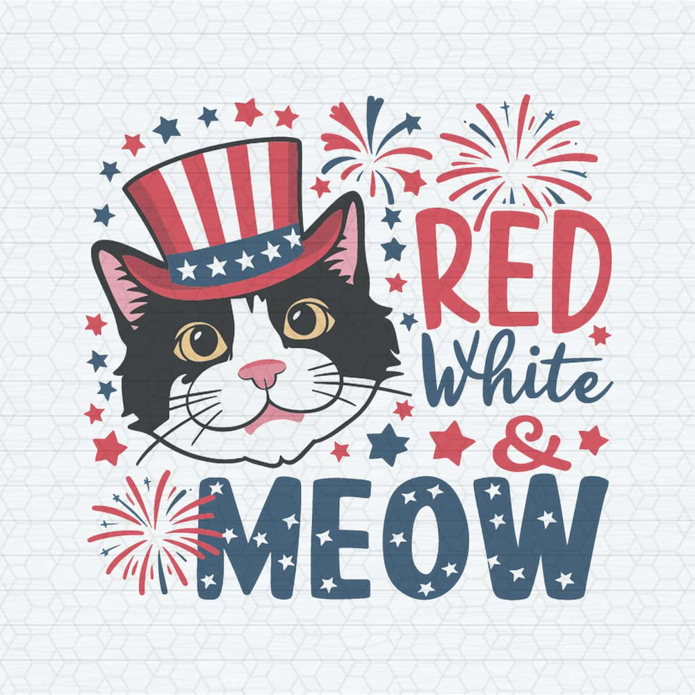 Red White And Meow Happy Independence Day SVG.jpg