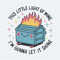 groovy little light of mine i'm gonna let it shine svg
