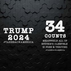 trump 34 counts take back america svg