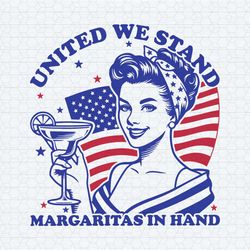 united we stand margarita in hand svg