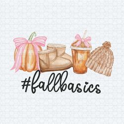 retro fall basics autumn coffee png