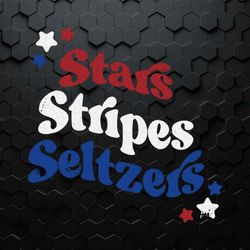 stars stripes seltzers patriotic day svg