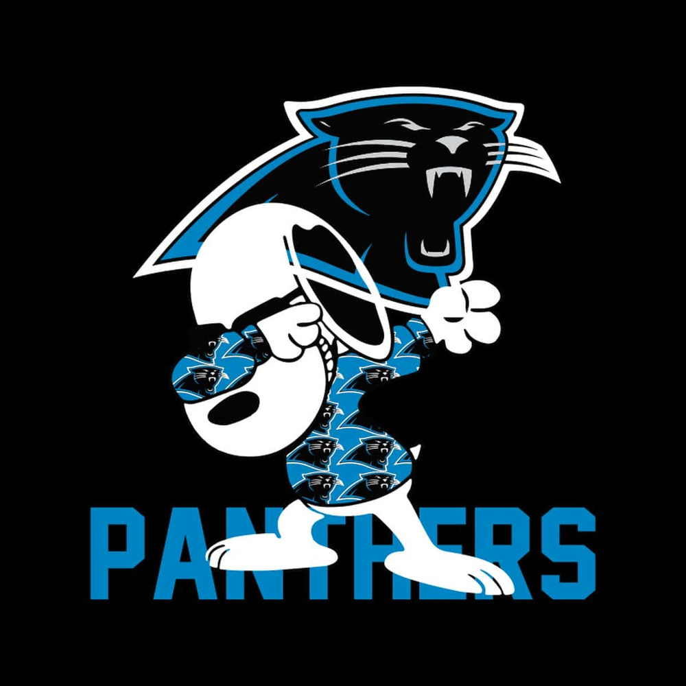 The Peanuts Snoopy Dabbing Panthers Svg Cricut Digital Download.jpg