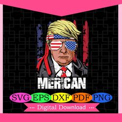 4th of july trump make america great again svg trump us flag