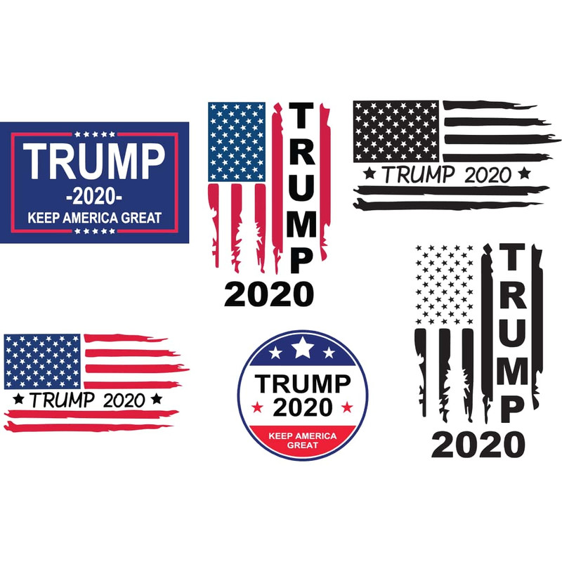 6 Files Trump US Flag Bundle SVG Keep American Great SVG Trump Flag SVG.jpg