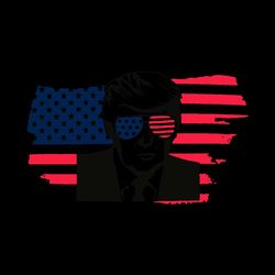 i will be back svg, trending trump svg, usa flag svg july 4th svg