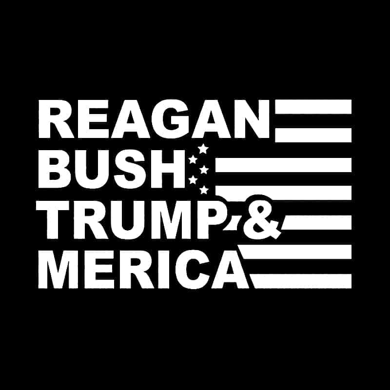 Reagan Bush Trump And Merica American Flag Icons SVG.jpg