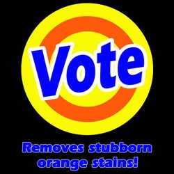 tide vote removes stubborn orange stains svg