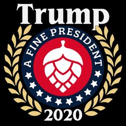 trump 2020 a fine president svg vote for donal trump