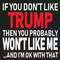 Trump Simple Design - If You Don't Like Trump then You Probably Won't Like Me SVG.jpg