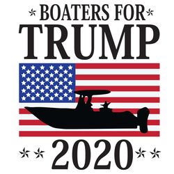 us army flag boaters for trump 2020 svg