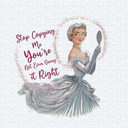 glitter stop copying me youre not even doing it right png