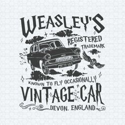 weasleys registered trademark magical adventure svg