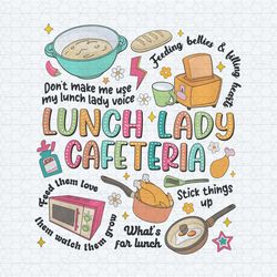 lunch lady cafeteria student nutrition team png