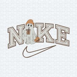 ghost boo halloween nike logo svg