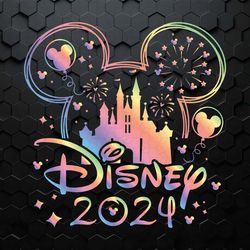 disney family trip 2024 mickey castle png