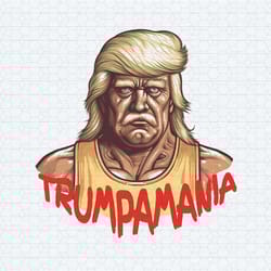funny trumpamania hulk hogan wrestler png