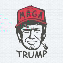 retro trumps 24 maga vote trump svg