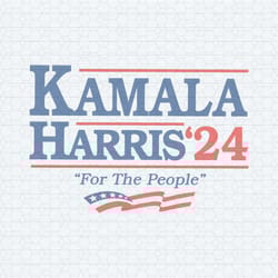 kamala harris president 2024 for the people svg